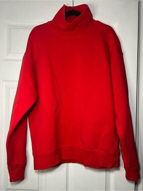 Banana Republic Red Turtleneck Sweater